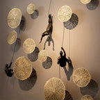 Climber Wall Art Sculpture for Modern Home Decor – Artistic Wall Decoration for Living Room, Office and Creative Interiors