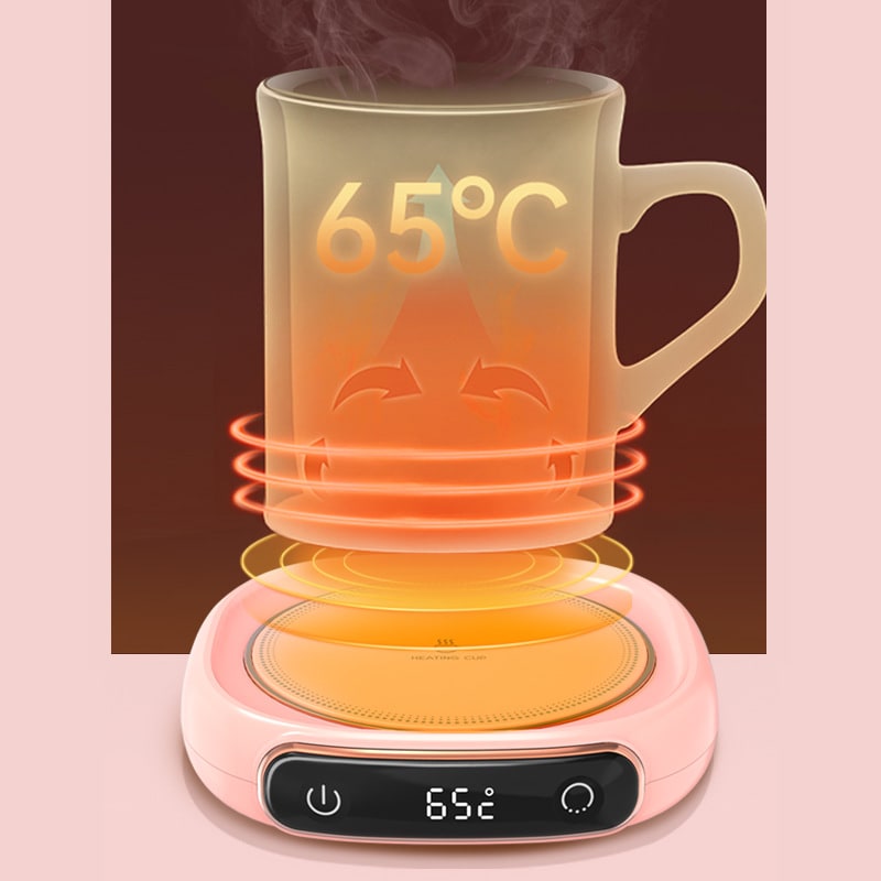 Coffee Mug Warmer and Cup Plate with Digital Temperature Display for Desk Electric - Image 11