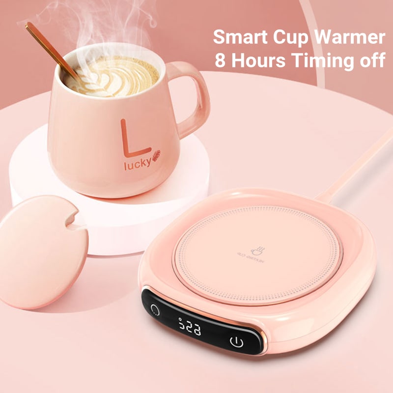Coffee Mug Warmer and Cup Plate with Digital Temperature Display for Desk Electric - Image 13