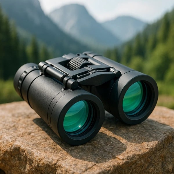 Compact Binoculars High Magnification Waterproof Pocket Portable Foldable Outdoor Hiking - Image 1