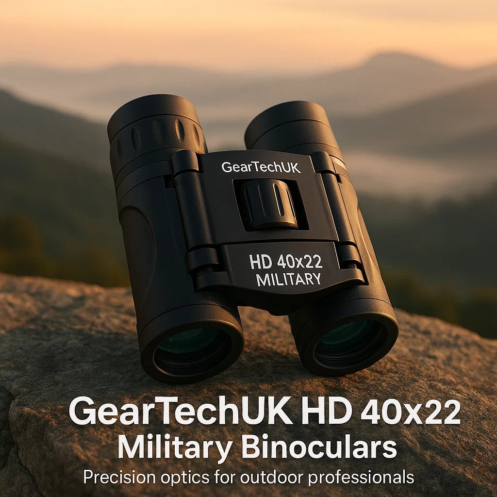 Compact Binoculars High Magnification Waterproof Pocket Portable Foldable Outdoor Hiking - Image 2