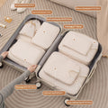 Compression Packing Cubes for Travel Luggage Organizers with Zippered Storage Bags - Image 7