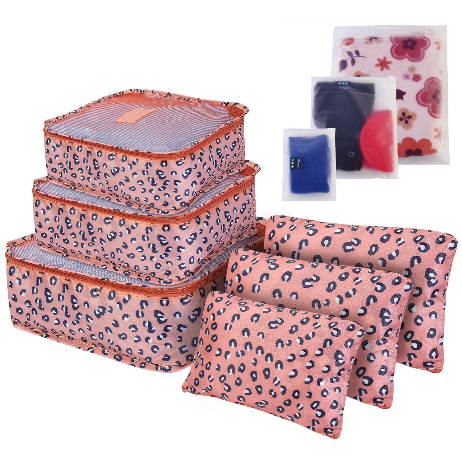 Compression Packing Cubes for Travel Luggage with 9-Piece Organizer Set For Suitcase - Image 10