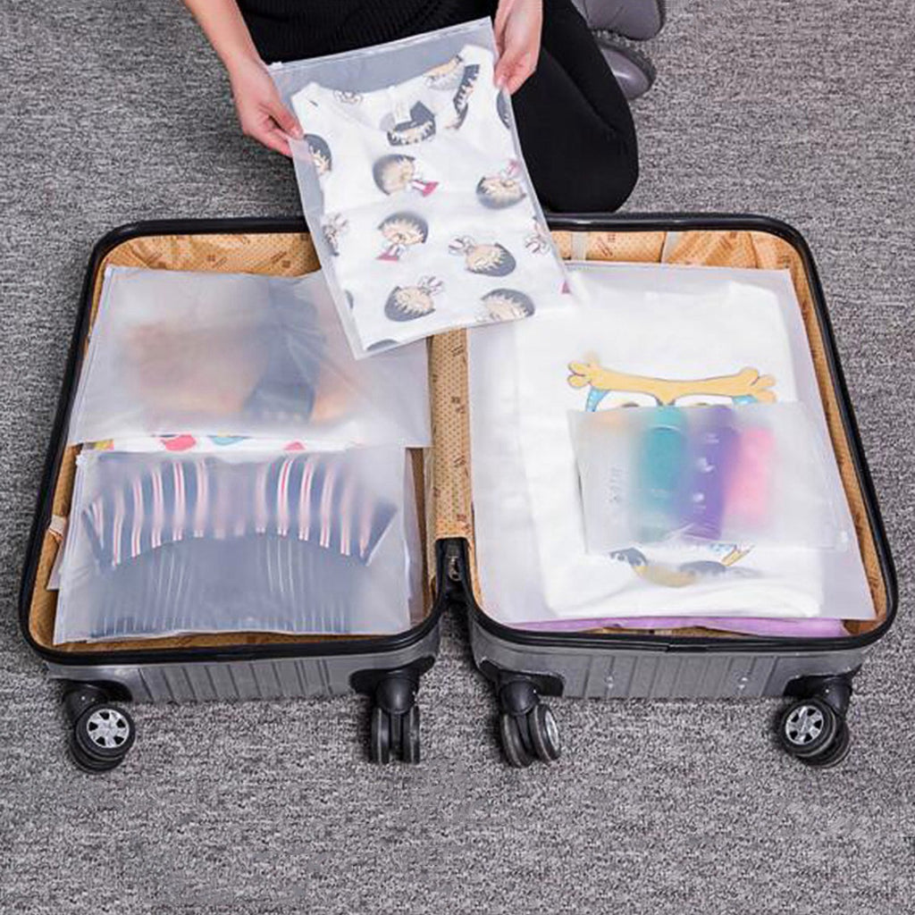 Compression Packing Cubes for Travel Luggage with 9-Piece Organizer Set For Suitcase - Image 14