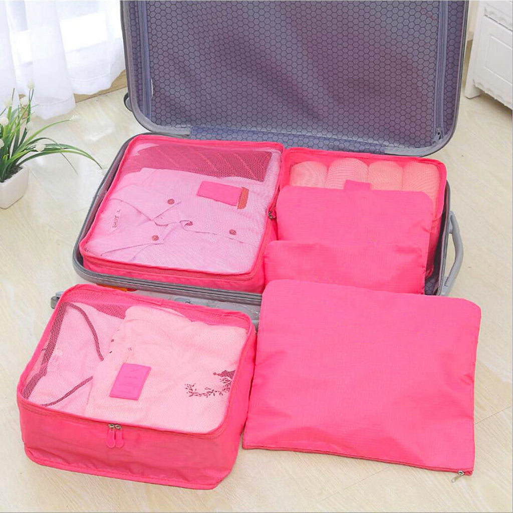 Compression Packing Cubes for Travel Luggage with 9-Piece Organizer Set For Suitcase - Image 15