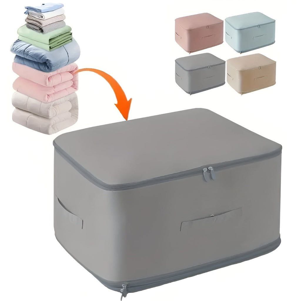 Compression Storage Bag with Zippered Garment for Collapsible Zip Lock Design - Image 11