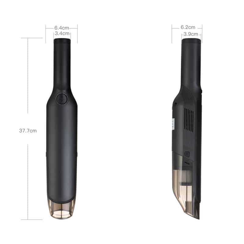 Cordless Car Vacuum Cleaner Handheld Hepa with Dust Cup and Brush Nozzle - Image 4