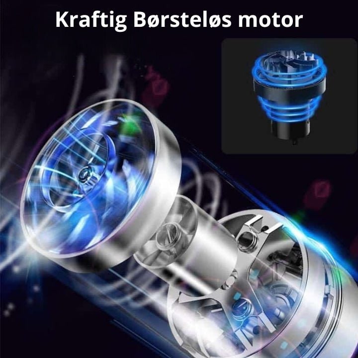 Cordless Car Vacuum Cleaner Handheld Hepa with Dust Cup and Brush Nozzle - Image 9