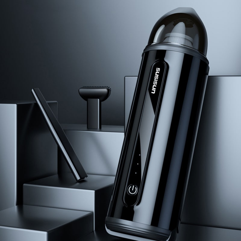 Cordless Handheld Car Vacuum Cleaner with Rechargeable Battery and Retractable Handle - Image 6