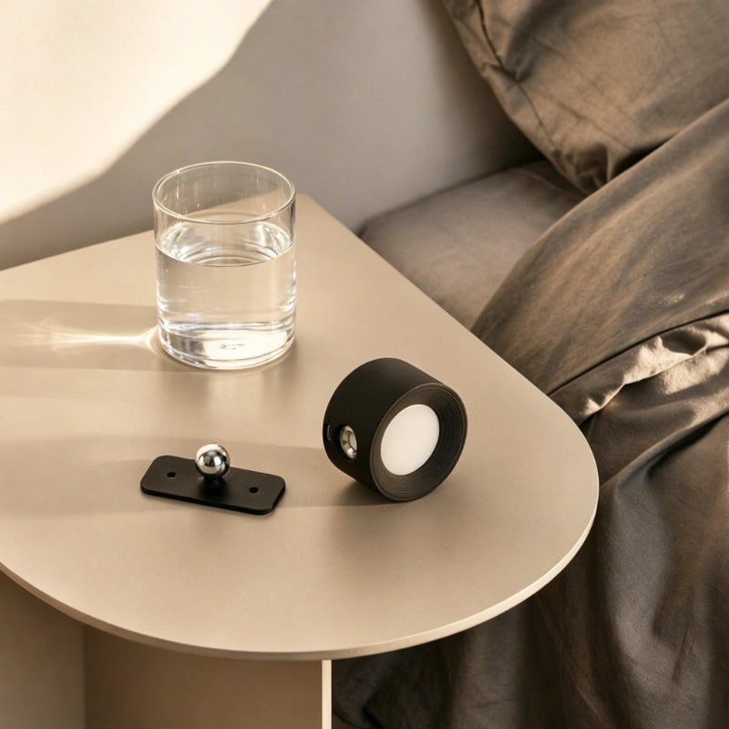 Cordless Wall Sconce Magnetic Battery Powered Rechargeable Adjustable LED Spotlight - Image 13