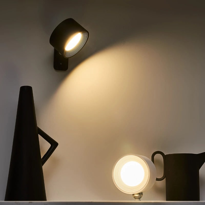 Cordless Wall Sconce Magnetic Battery Powered Rechargeable Adjustable LED Spotlight - Image 14