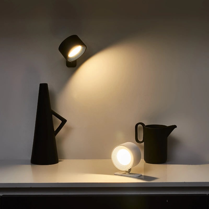 Cordless Wall Sconce Magnetic Battery Powered Rechargeable Adjustable LED Spotlight - Image 6