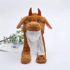 Interactive Bunny Ears Hat for Kids and Adults – Cute Plush Hat with Moving Ears for Play, Costumes and Gifts