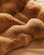 Soft & Sustainable Cozy Plaid Fleece Blanket
