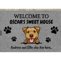 Custom Doormat Welcome Mat with Personalized Pet Photo and Text Indoor Outdoor Washable Door - Image 5