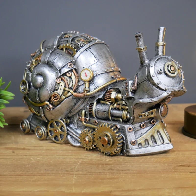 Mechanical Punk Animal Sculptures for Home Decor – Steampunk-Style Figurines for Shelves, Office and Modern Interiors