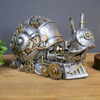 Mechanical Punk Animal Sculptures for Home Decor – Steampunk-Style Figurines for Shelves, Office and Modern Interiors