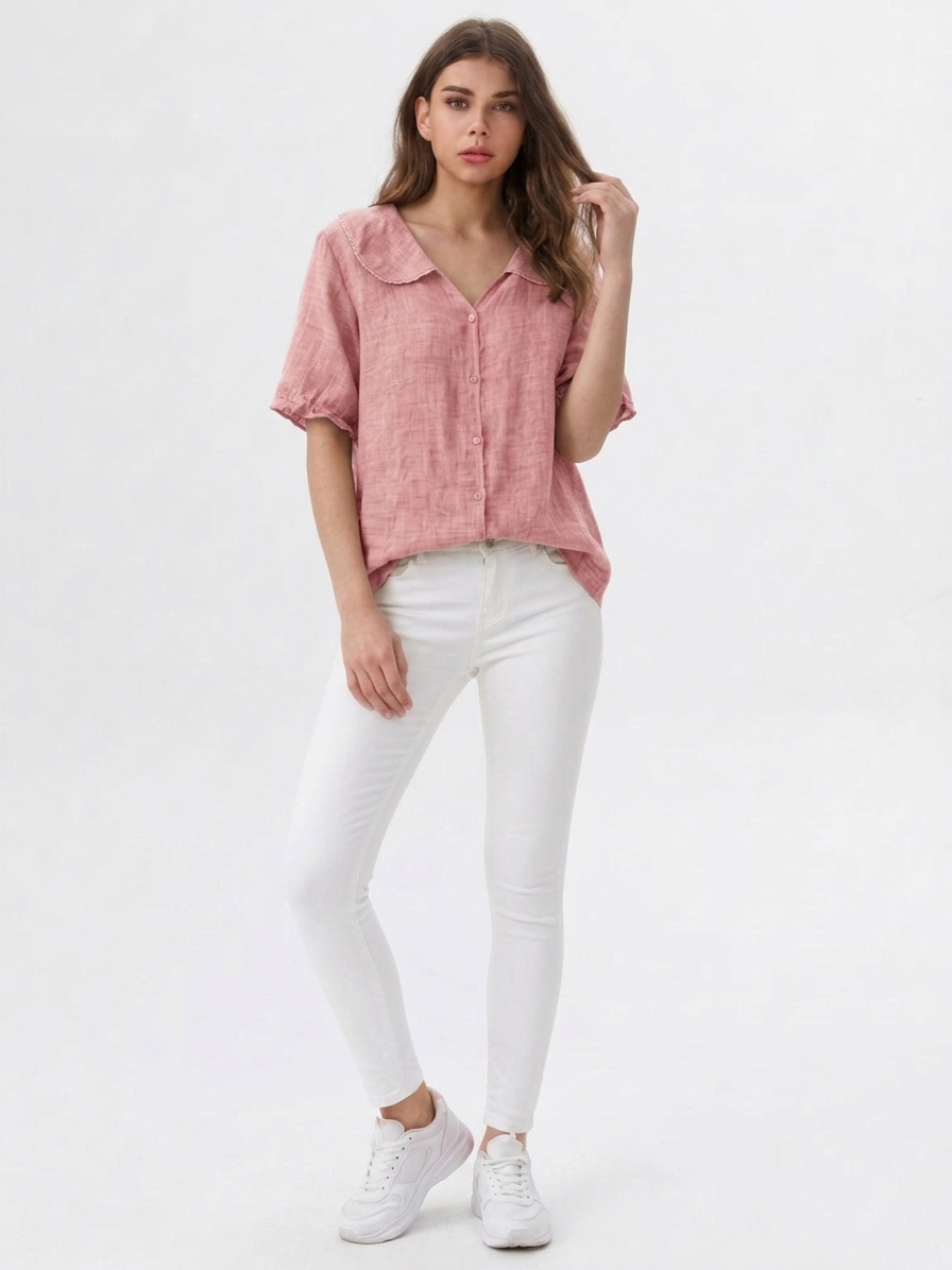 Effortless Linen Blouse