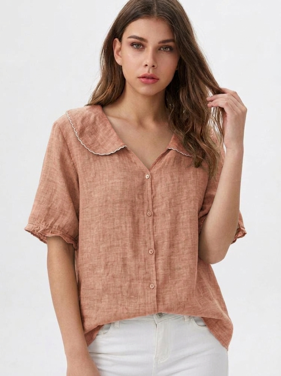 Effortless Linen Blouse
