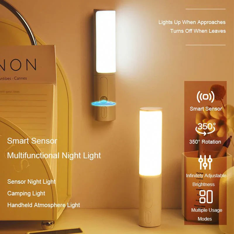 Motion-Sensing Smart LED Night Light for Home Use – Automatic Night Lighting for Hallways, Bedrooms and Staircases