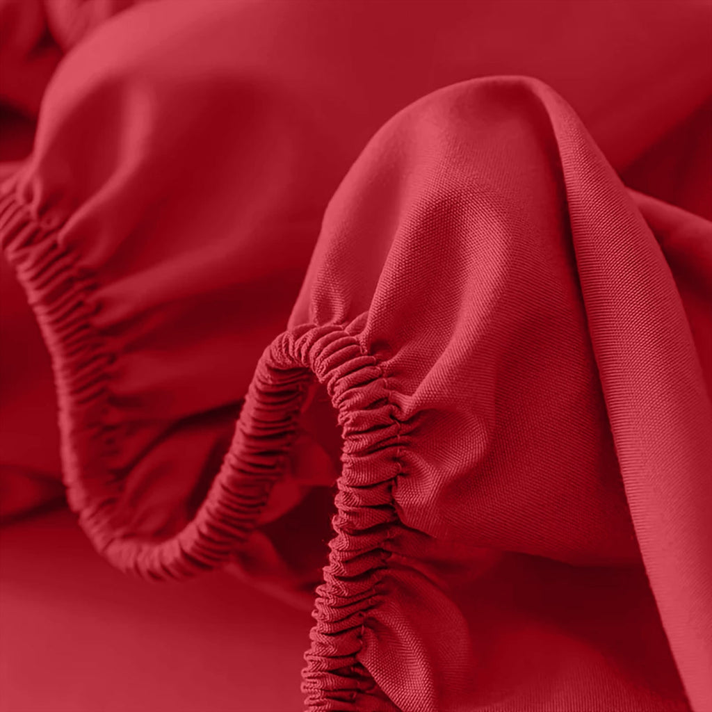Deep Pocket Fitted Bed Sheet with Cooling Wrinkle-Resistant Design and Elasticized Corners - Image 14