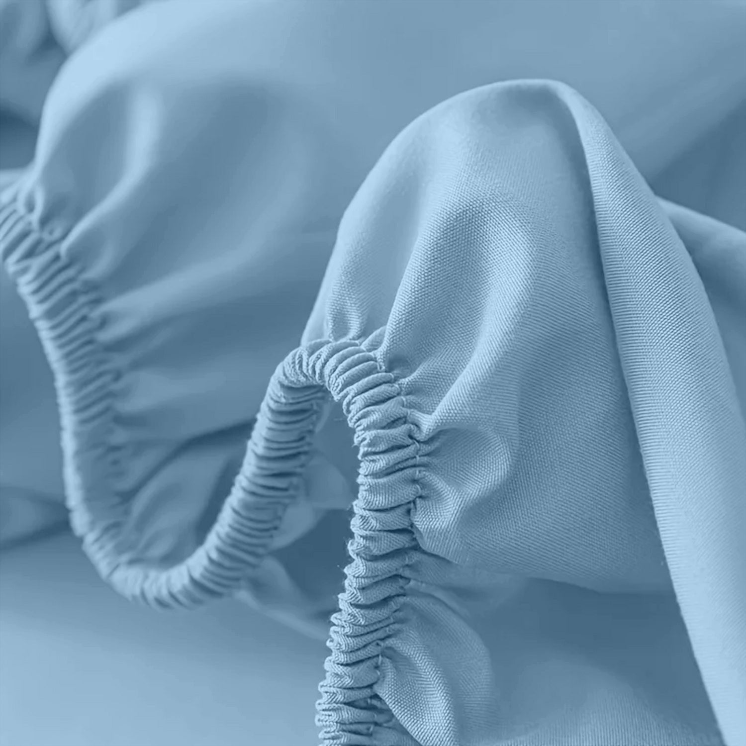 Deep Pocket Fitted Bed Sheet with Cooling Wrinkle-Resistant Design and Elasticized Corners - Image 20
