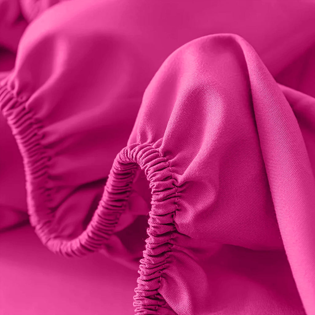 Deep Pocket Fitted Bed Sheet with Cooling Wrinkle-Resistant Design and Elasticized Corners - Image 22