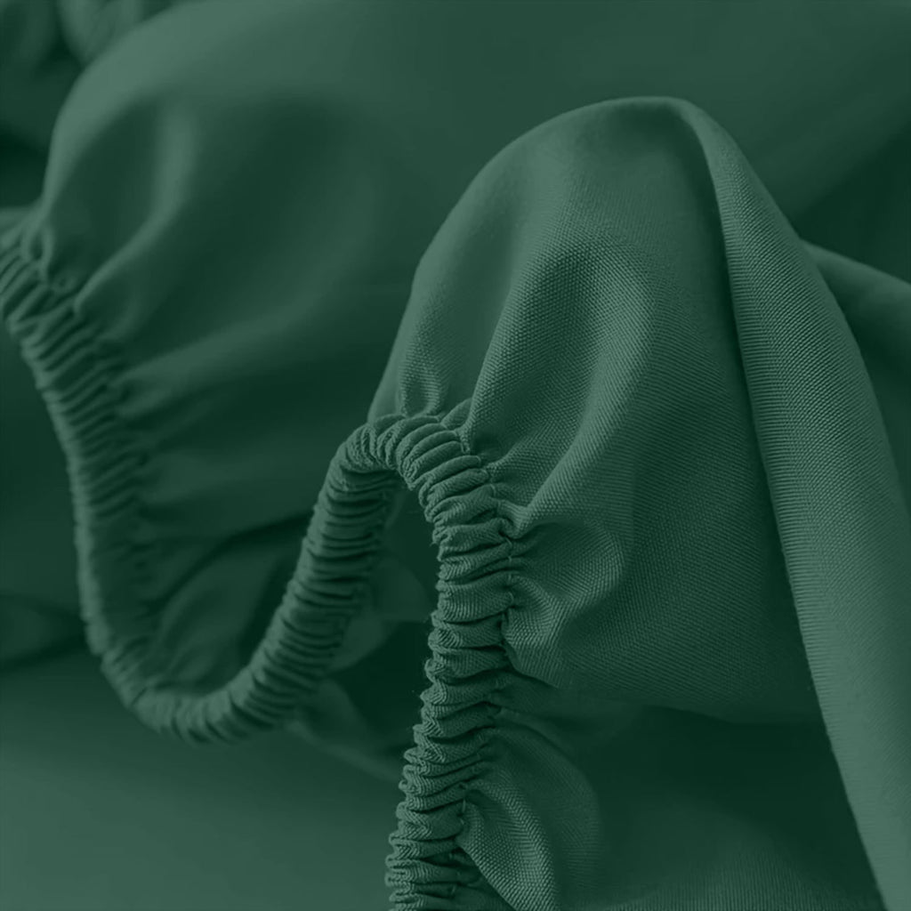 Deep Pocket Fitted Bed Sheet with Cooling Wrinkle-Resistant Design and Elasticized Corners - Image 32