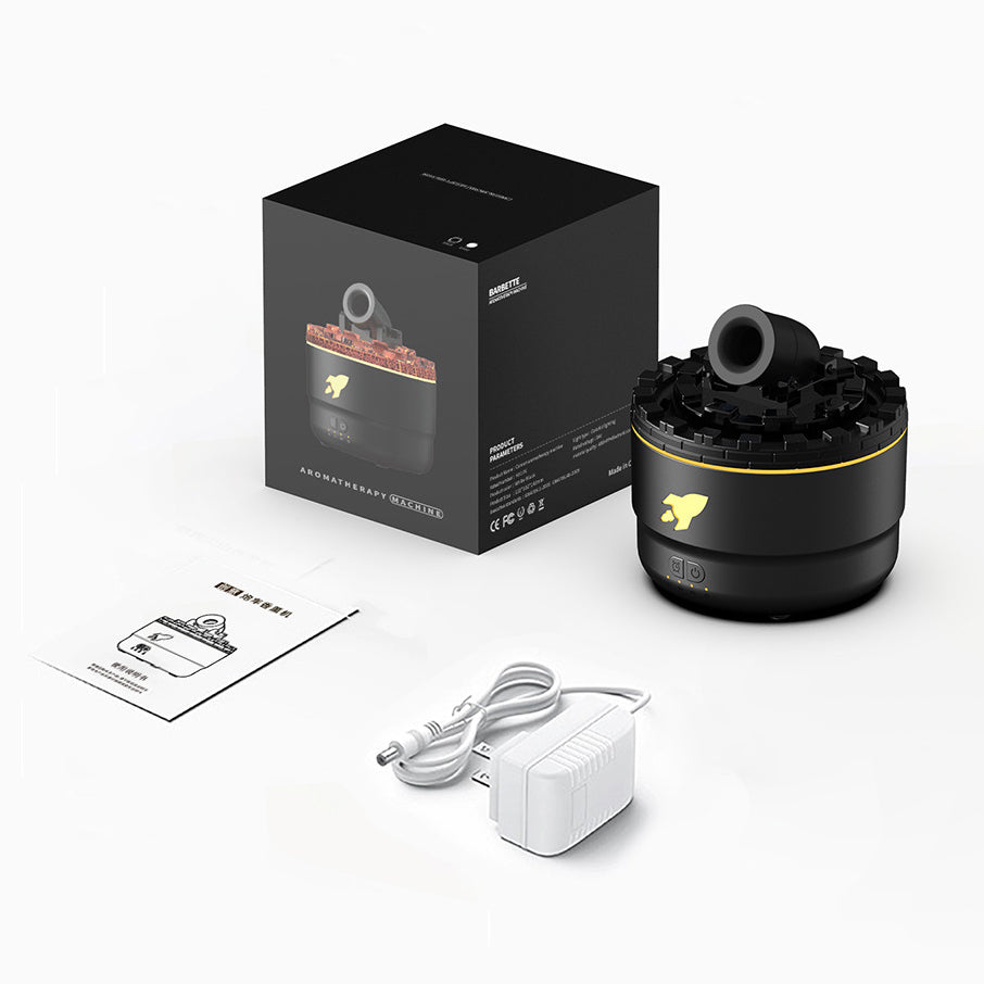 LavaGlow Aroma Diffuser and Humidifier with Night Light