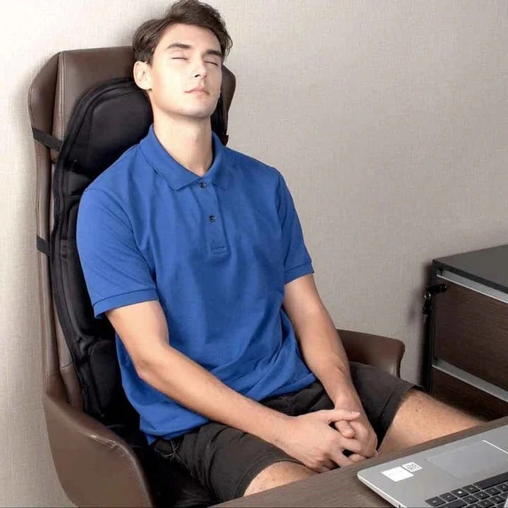 Desk Chair Massage Seat Cushion with Heat 8 Modes and Remote for Car and Office - Image 3