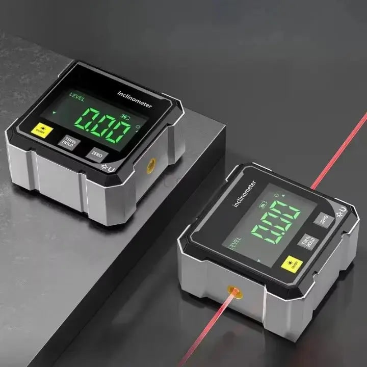 Digital Angle Finder with Measurement Protractor and Level Magnetic Base Laser - Image 3