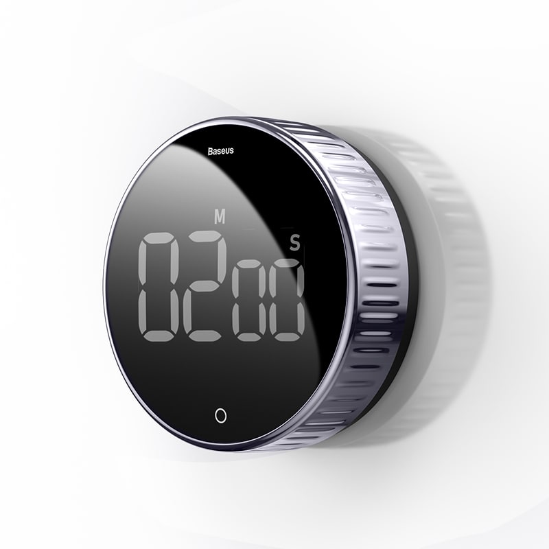 Digital Kitchen Timer with 10 30 Minute Countdown and Magnetic Rotating Bezel - Image 4