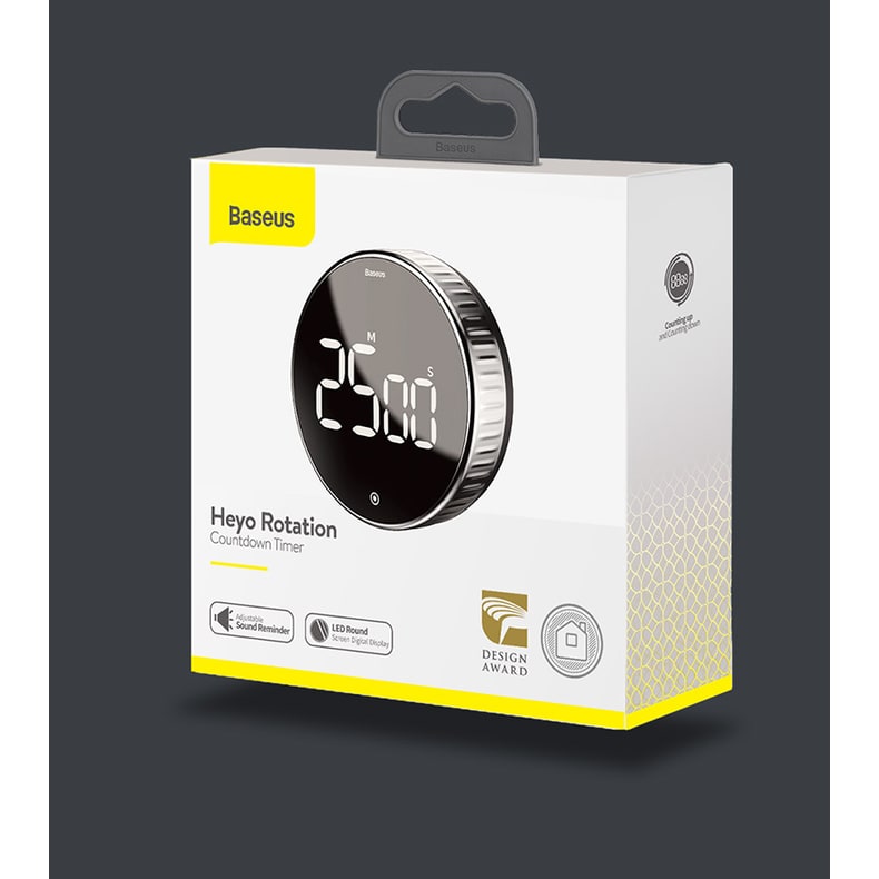 Digital Kitchen Timer with 10 30 Minute Countdown and Magnetic Rotating Bezel - Image 6