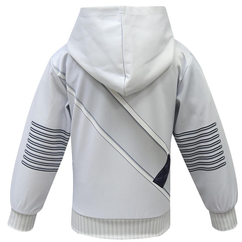 Dj Costume Hoodie and Sweatpants Set with LED Light-Up Mask - Image 8