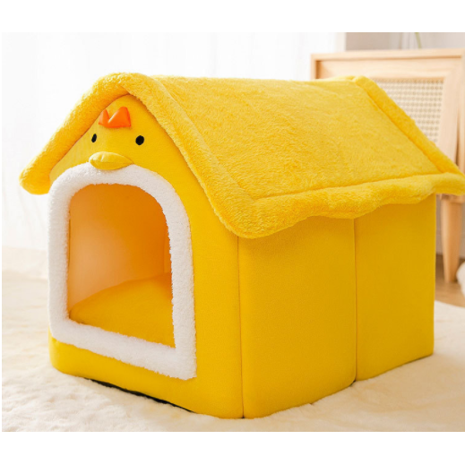 Dog House Bed and Cave with Removable Cushion and Fleece-Trimmed Doorway X Large - Image 31