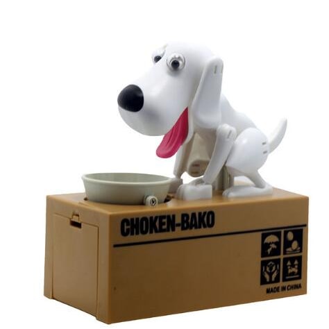 Dog Piggy Bank Automatic Eating Motion Big Atm Coin for Robotic Action Large - Image 7