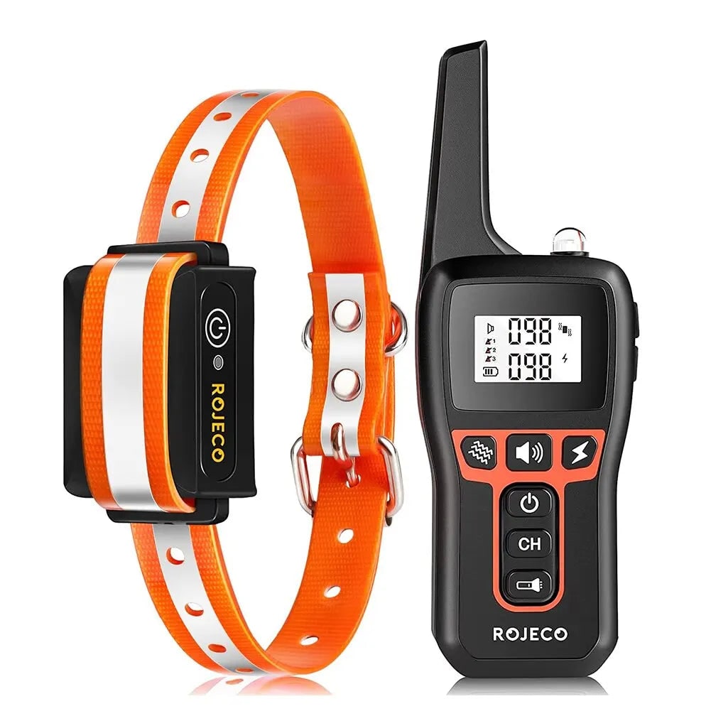 Dog Training Collar with Remote Control Waterproof Receiver and Name Tag Shock - Image 11