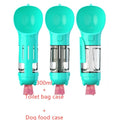 Dog Water Bottle and Dispenser with Portable Bowl and Waste Bag Storage for Travel - Image 2