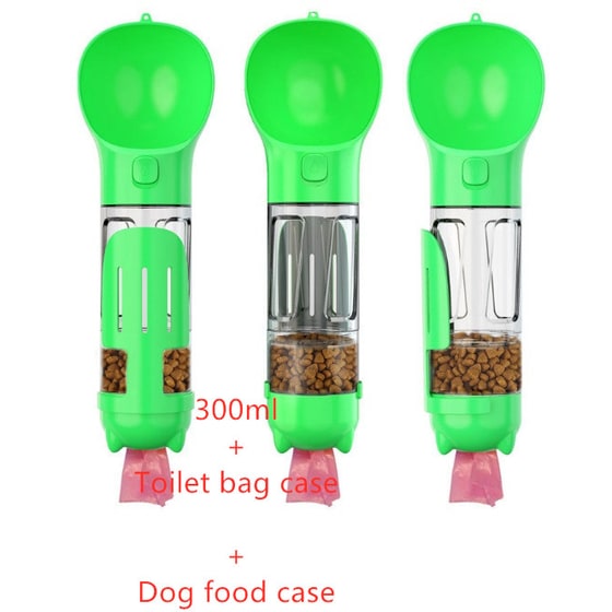 Dog Water Bottle and Dispenser with Portable Bowl and Waste Bag Storage for Travel - Image 22