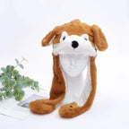 Interactive Bunny Ears Hat for Kids and Adults – Cute Plush Hat with Moving Ears for Play, Costumes and Gifts