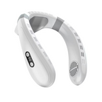 Rechargeable Portable Neck Fan – Wearable Cooling with Surround Airflow & Long Battery Life