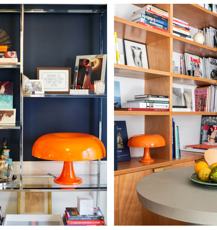 Minimalist LED Mushroom Table Lamp for Bedroom and Living Room – Modern Ambient Lighting for Stylish Home Decor