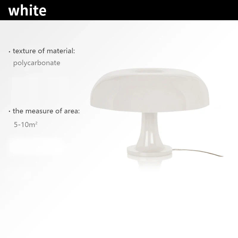 Minimalist LED Mushroom Table Lamp for Bedroom and Living Room – Modern Ambient Lighting for Stylish Home Decor