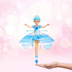 LIGHT-UP FLYING DOLL - DANCE SIMULATION & GESTURE CONTROL - ENCHANTING FLYING TOY FOR KIDS