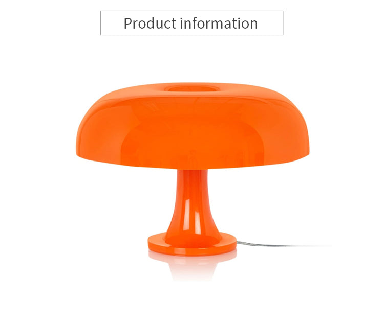 Minimalist LED Mushroom Table Lamp for Bedroom and Living Room – Modern Ambient Lighting for Stylish Home Decor