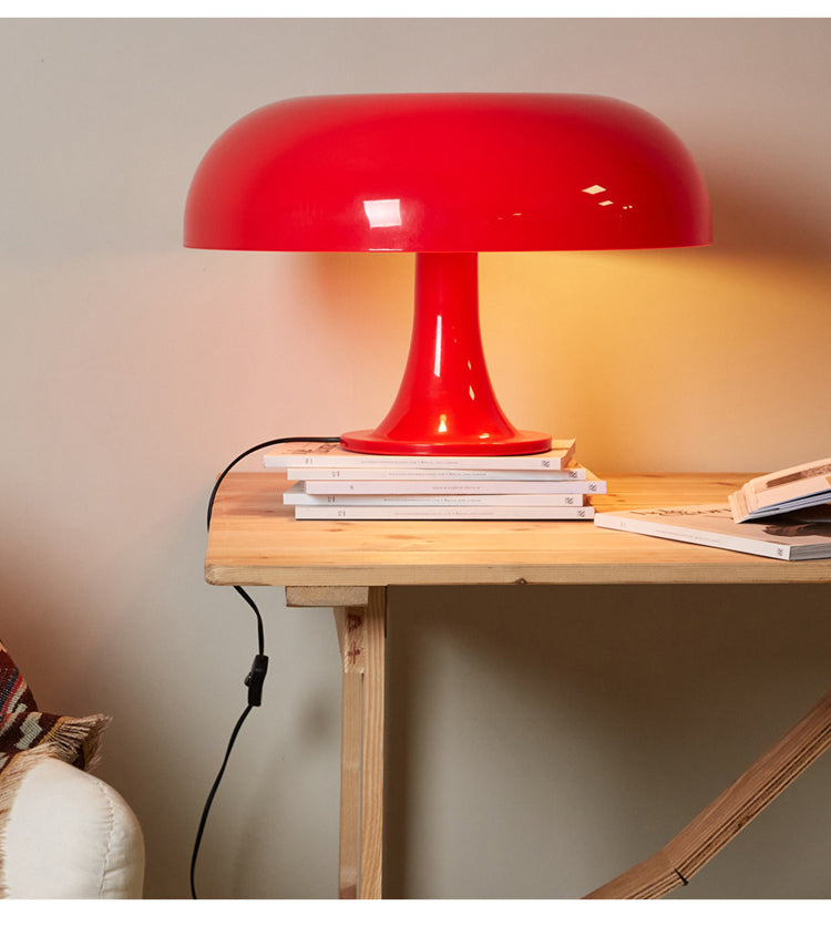 Minimalist LED Mushroom Table Lamp for Bedroom and Living Room – Modern Ambient Lighting for Stylish Home Decor