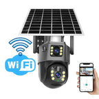 Wireless Security Camera with Solar Panel