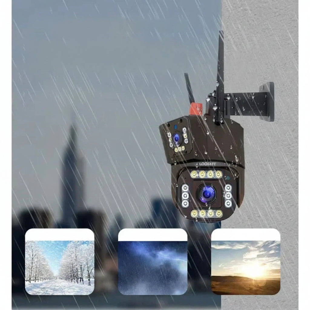 Wireless Security Camera with Solar Panel