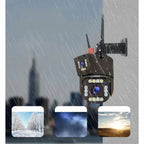 Wireless Security Camera with Solar Panel