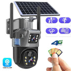 Wireless Security Camera with Solar Panel